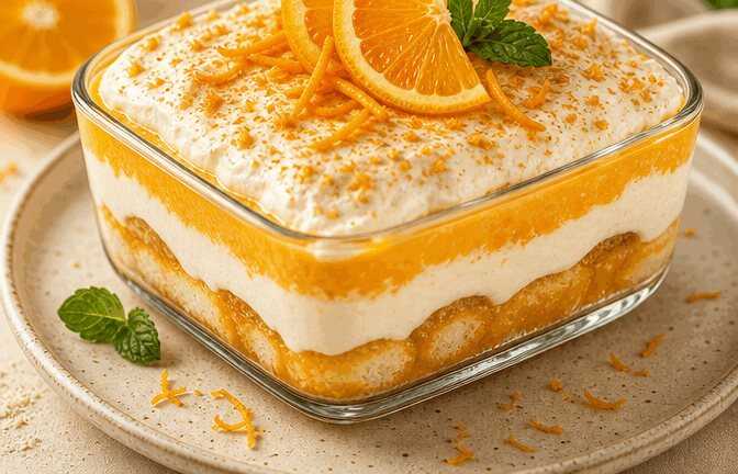 Leckeres Orangencreme-Dessert: Einfaches Rezept zum Nachmachen!