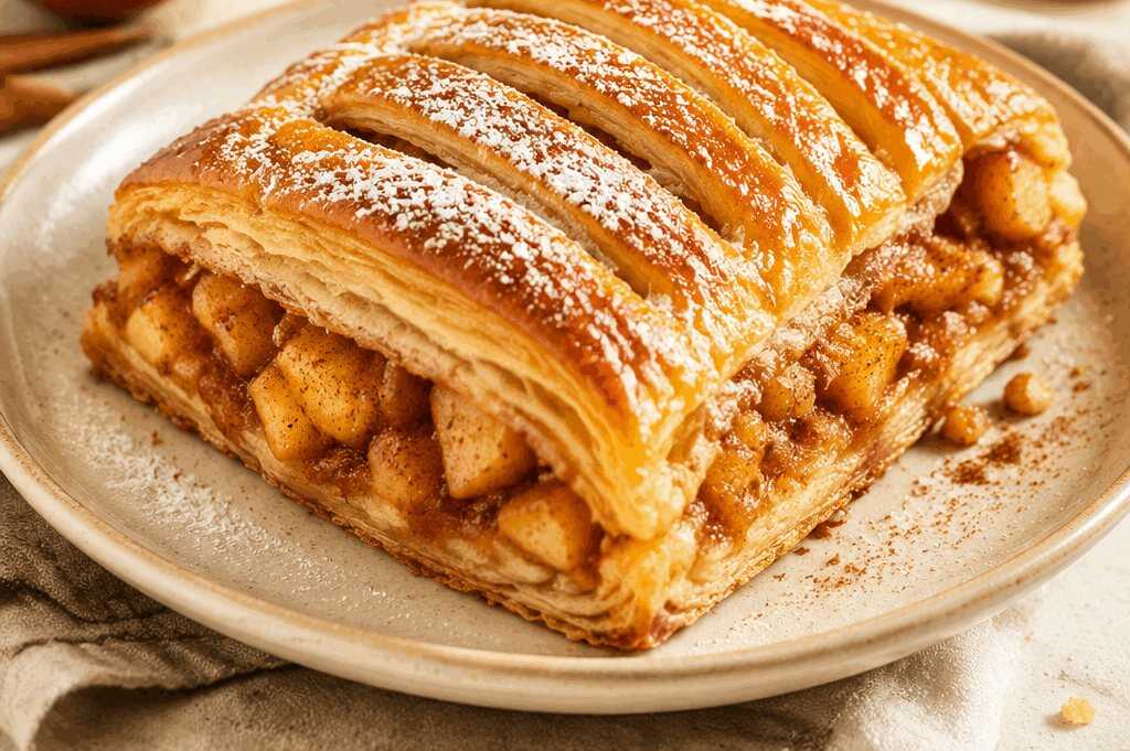 Leckeres Rezept: Apfel-Zimt-Blätterteigtraum entdecken!