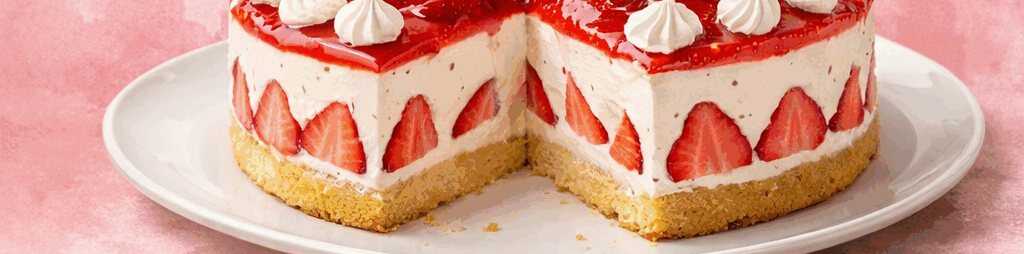 Erdbeer-Joghurt-Torte