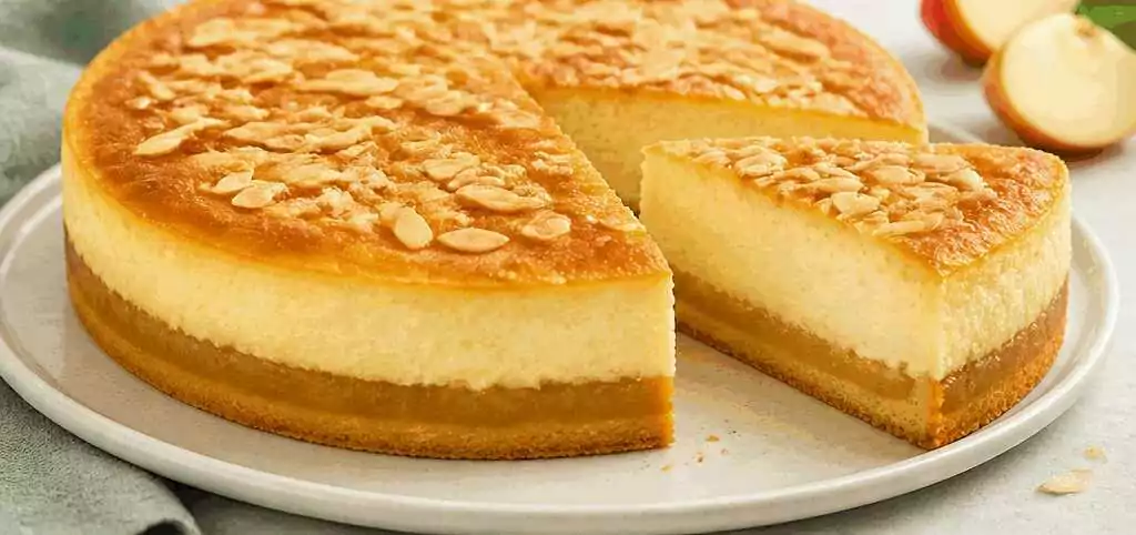 Apfelmus-Quark-Kuchen