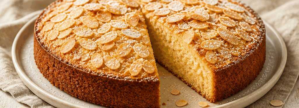 Blitzschnellen Butter-Mandel-Kuchen
