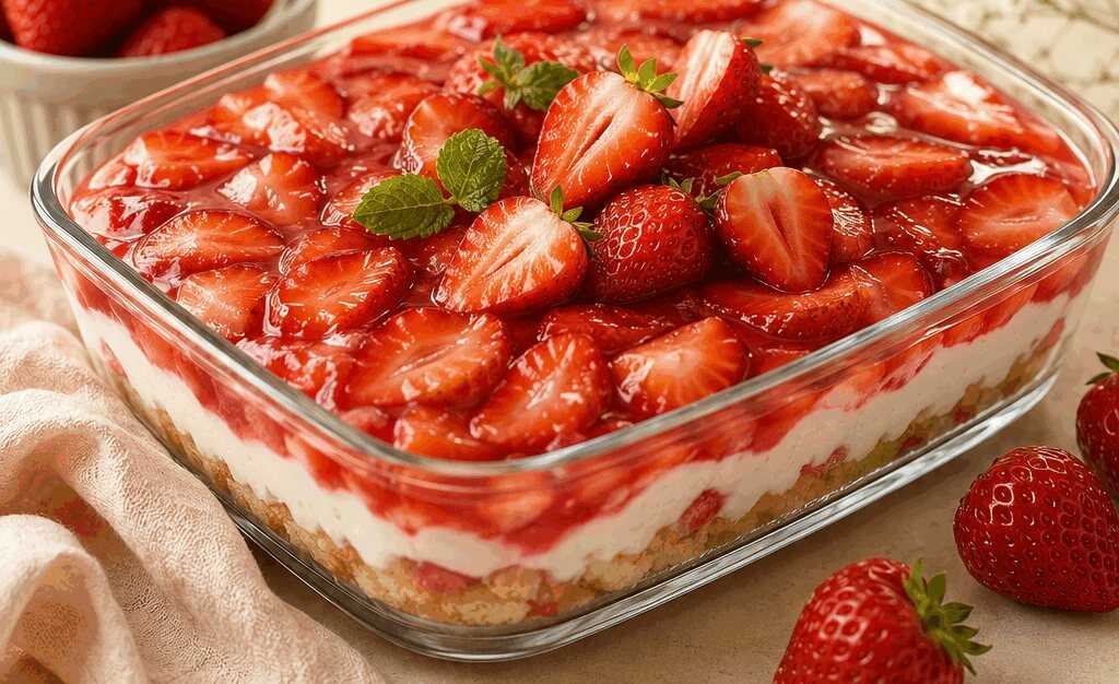 Leckeres Rezept für einen Erdbeertraum, das du probieren musst!