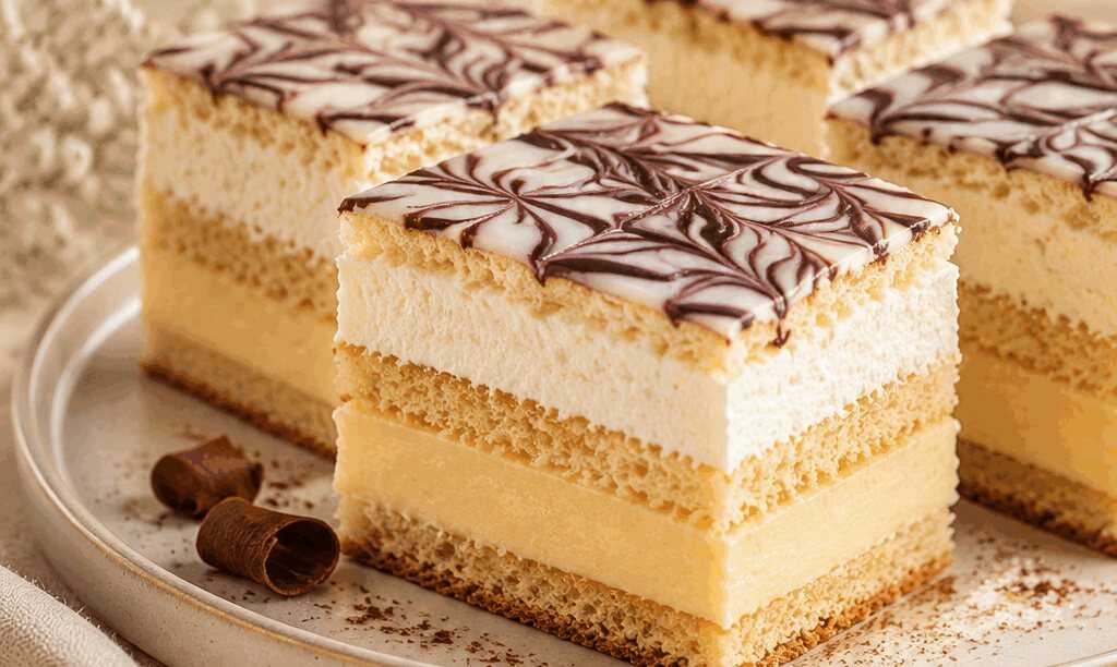 Leckeres Rezept für köstliche Schlossschnitten entdecken!
