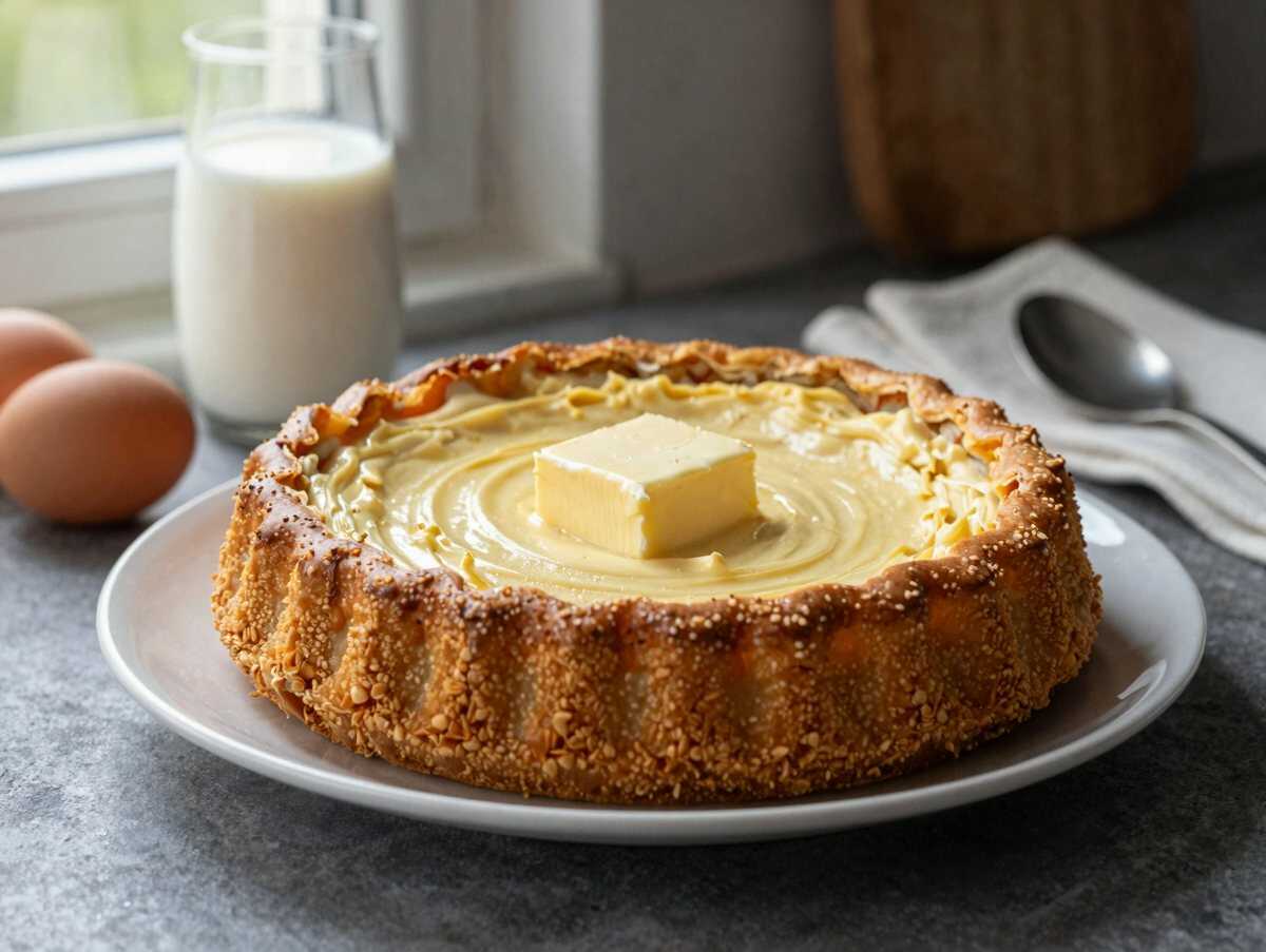 Leckeres Rezept für Mandarinen-Schmand-Kuchen, das du probieren musst! – während der Zubereitung