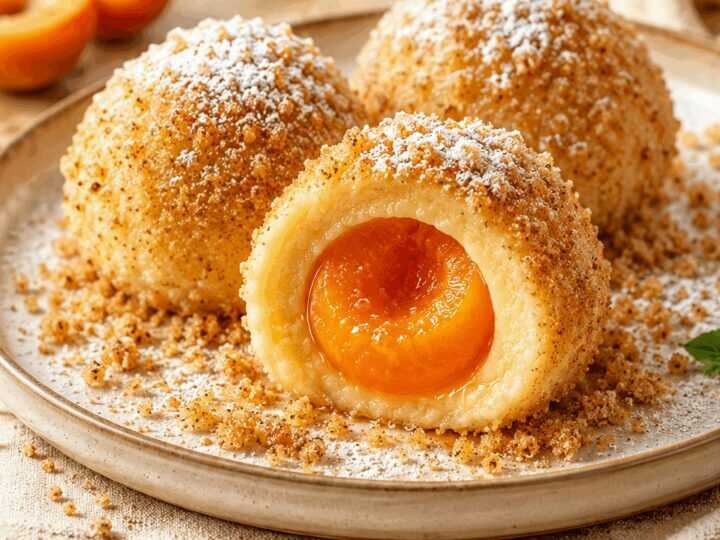 Leckeres Rezept für saftige Marillenknödel, das du probieren musst!