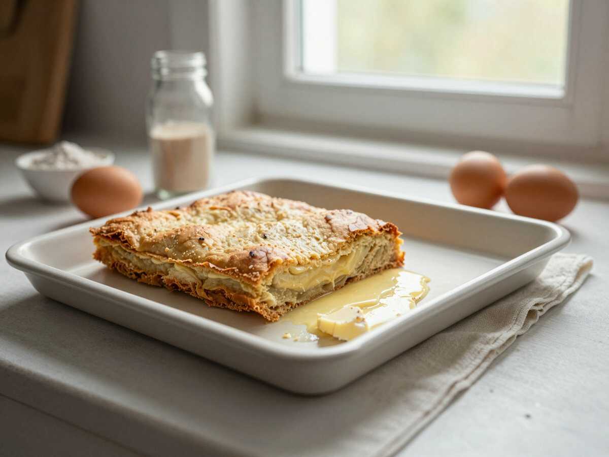Leckeres Rezept für saftigen Heidelbeerkuchen, das du ausprobieren musst! – während der Zubereitung