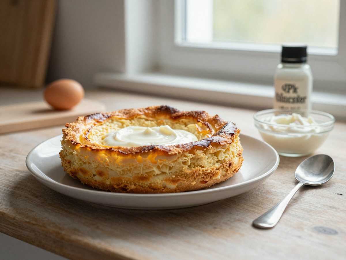 Leckeres Rezept für saftigen Joghurtkuchen, das du unbedingt probieren musst! – während der Zubereitung