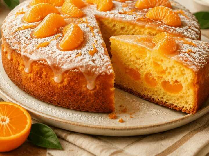 Leckeres Rezept für saftigen Mandarinenkuchen, das Sie unbedingt ausprobieren müssen!