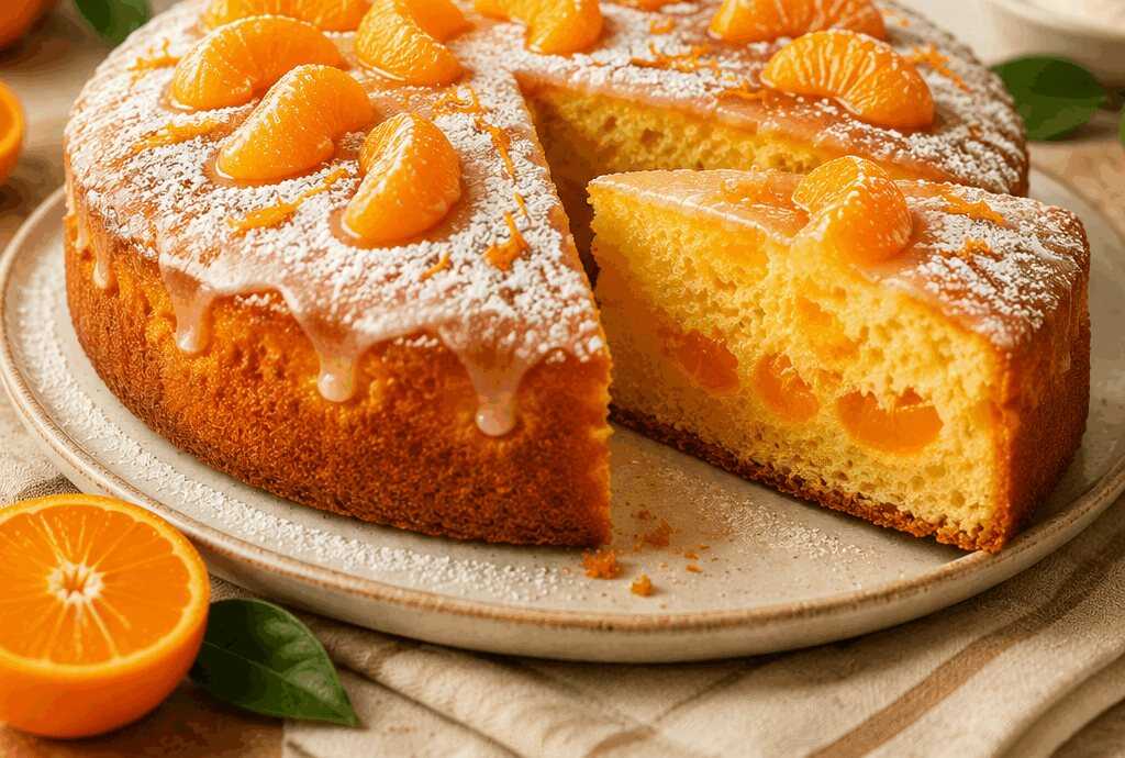 Leckeres Rezept für saftigen Mandarinenkuchen, das Sie unbedingt ausprobieren müssen!
