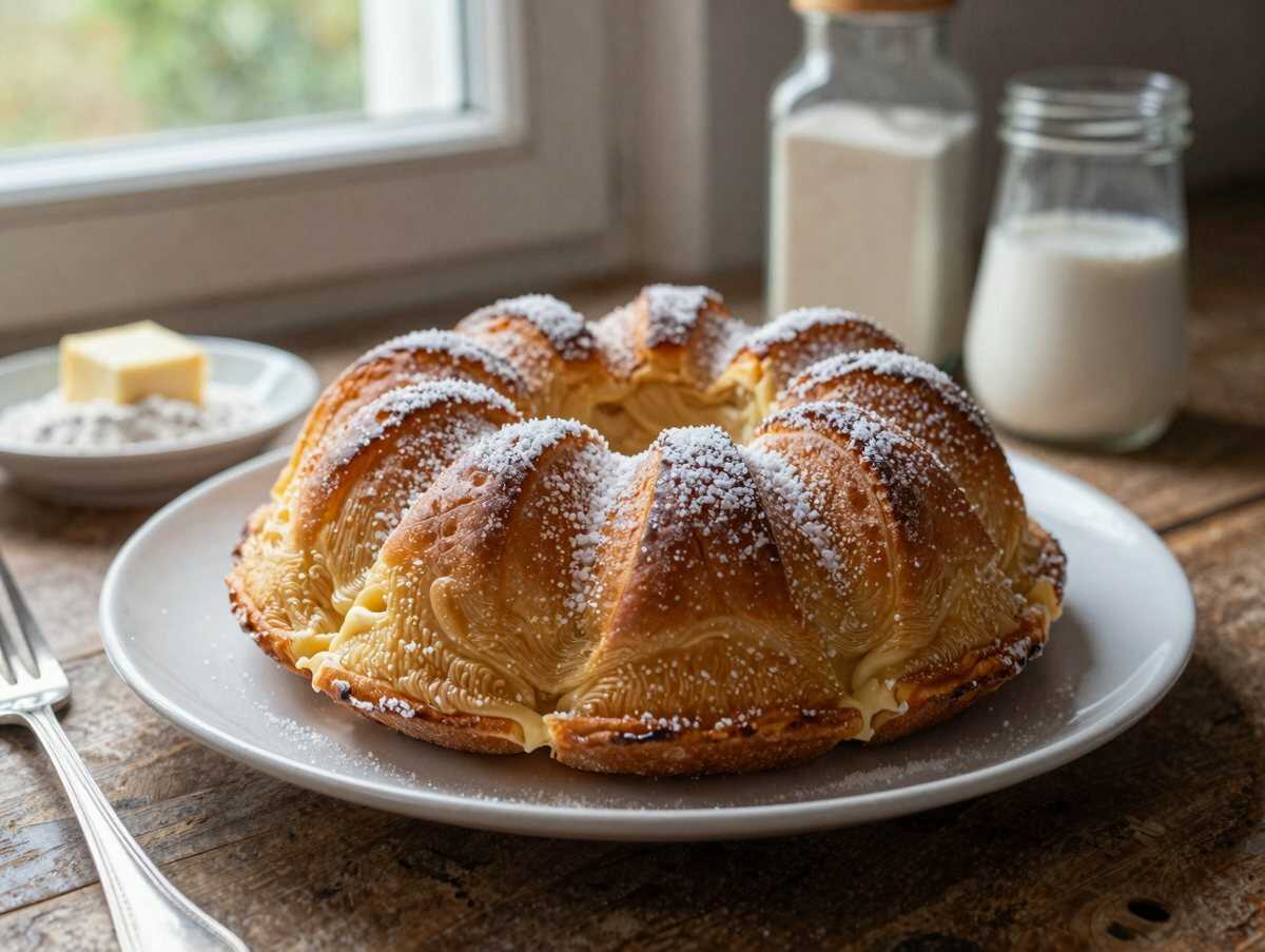 Leckeres Rezept für saftigen Marmor-Gugelhupf, das Sie ausprobieren müssen! – während der Zubereitung