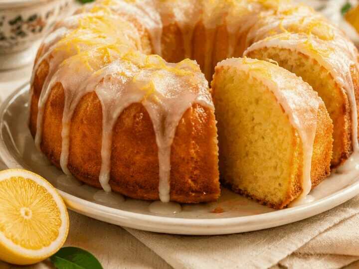 Leckeres Rezept für saftigen sizilianischen Zitronenkuchen entdecken!