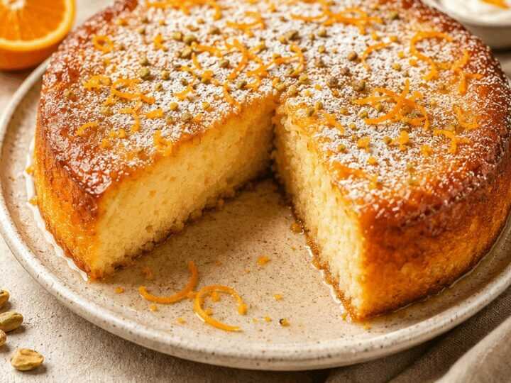Leckeres Rezept für saftigen türkischen Joghurtkuchen!