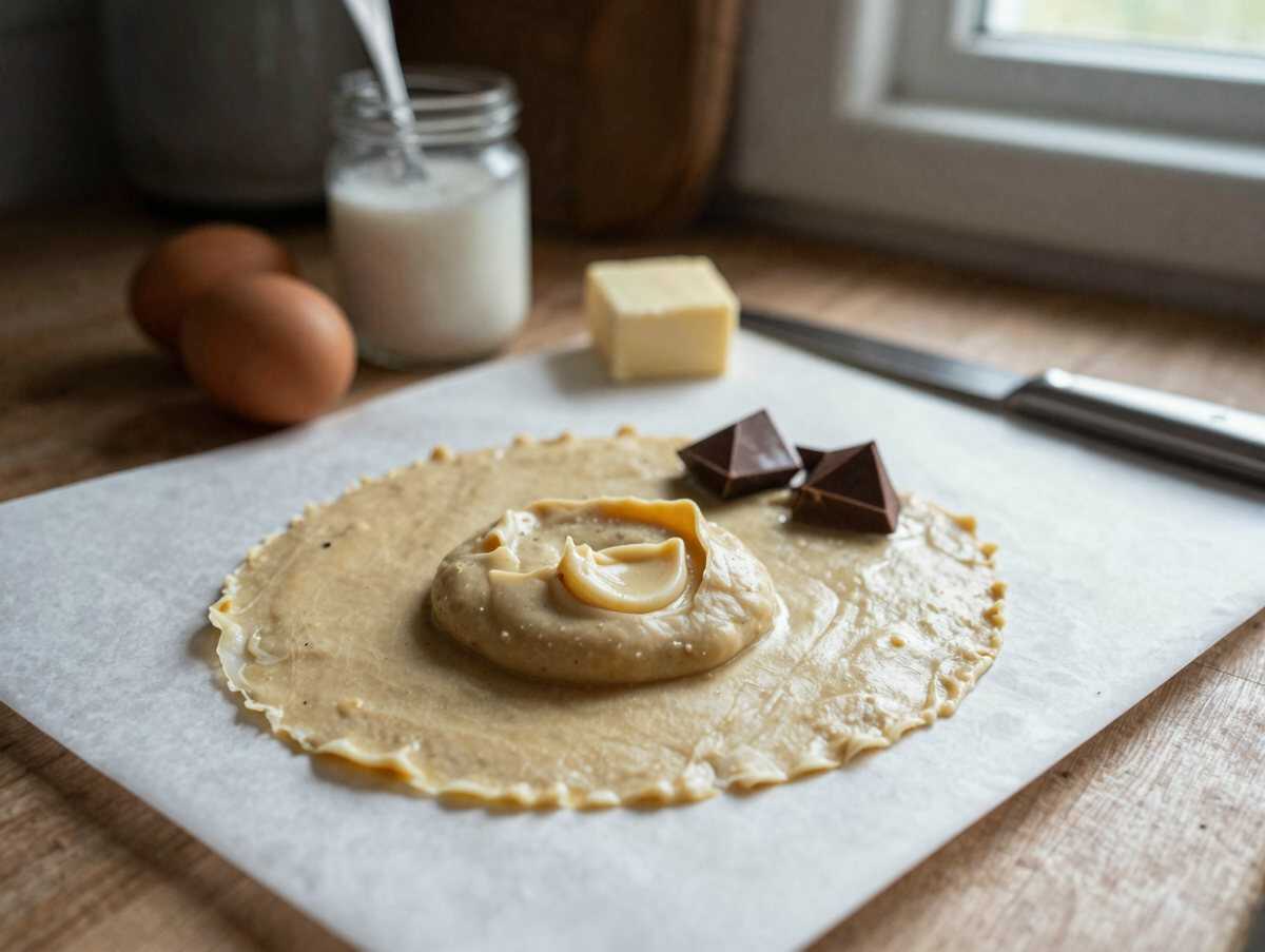 Leckeres Rezept: Marillen-Schoko-Kuchen, das du nicht verpassen solltest! – während der Zubereitung