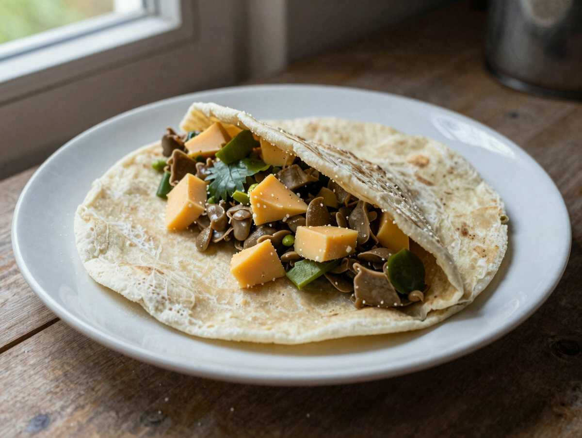Leckeres veganes Pupusa-Rezept: Geschmacksexplosion aus El Salvador! – während der Zubereitung