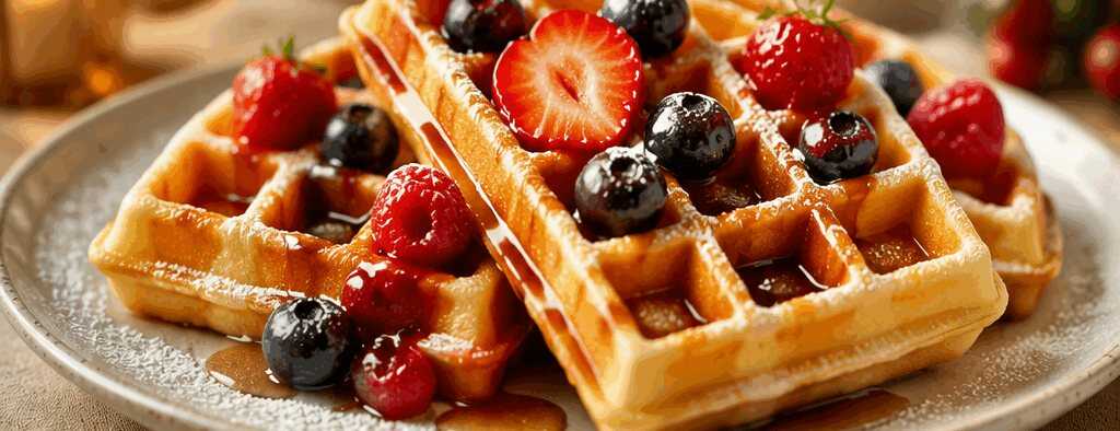 Leckeres Waffelrezept, das du unbedingt ausprobieren musst! – so sieht es fertig aus