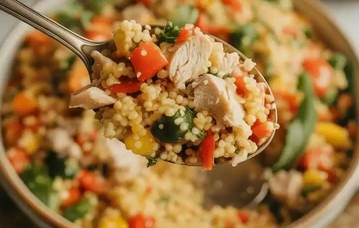 Leichter Marokkanischer Couscous-Salat