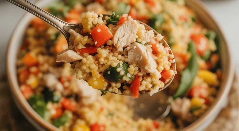 Leichter Marokkanischer Couscous-Salat