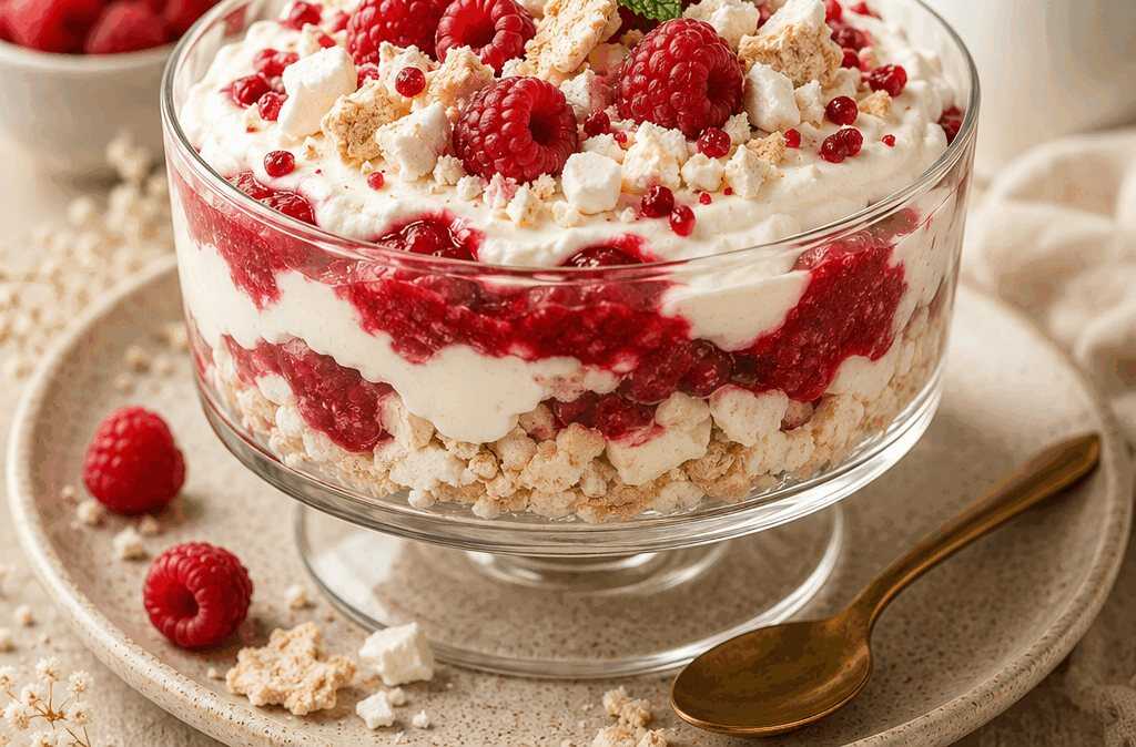 Leichtes und Verführerisches Himbeer-Dessert