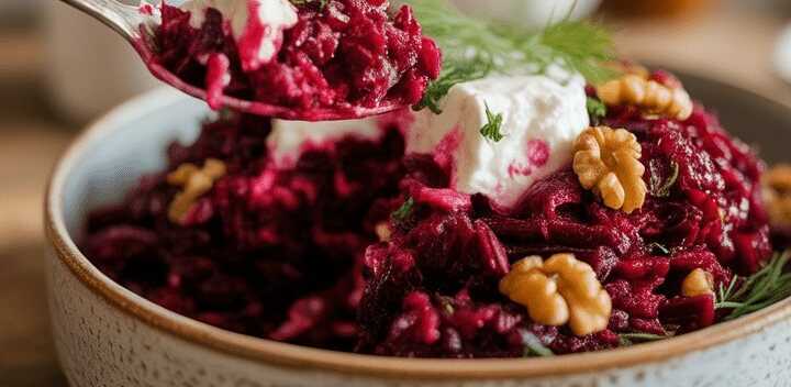Low-Carb-Rote-Bete-Salat – Dein farbenfroher Vitamin-Kick!