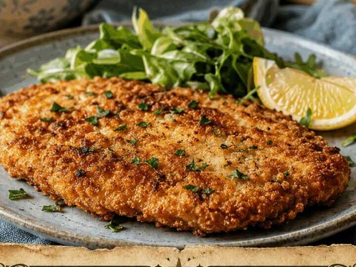Low-Carb-Schnitzel mit Mandelpanade aus dem Airfryer – perfekt fürs Meal Prep am Sonntag