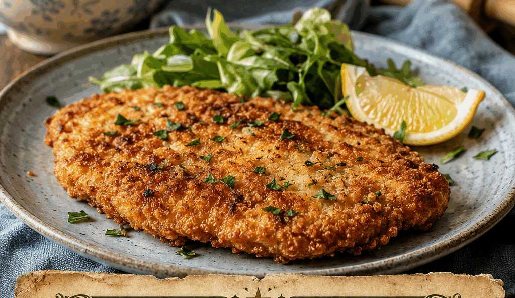 Low-Carb-Schnitzel mit Mandelpanade aus dem Airfryer – perfekt fürs Meal Prep am Sonntag