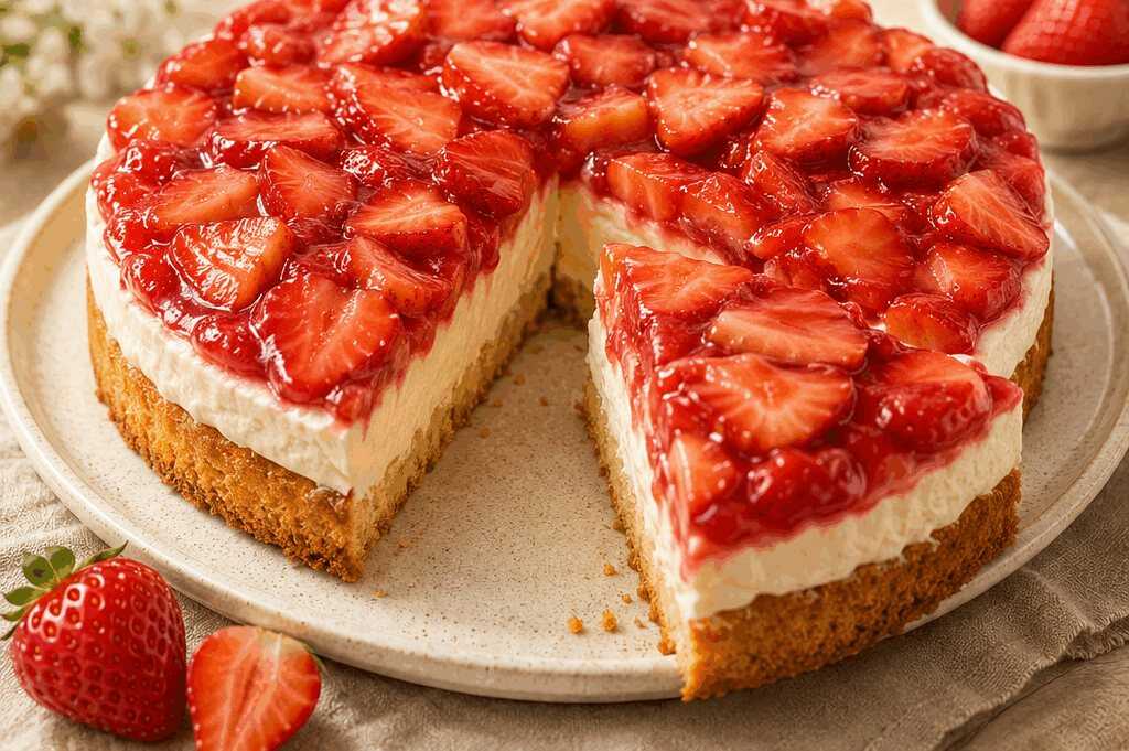 Lust auf den besten Erdbeerkuchen mit Mascarpone? Hier ist das unwiderstehliche Rezept!
