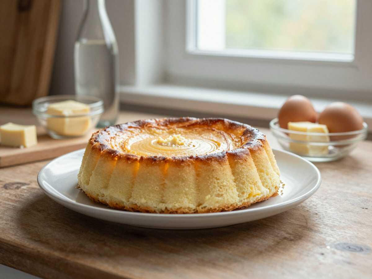 Lust auf Köstlichkeit? Probieren Sie unser Rezept für Spritzkuchen mit Vanillecreme und Zuckerguss! – während der Zubereitung