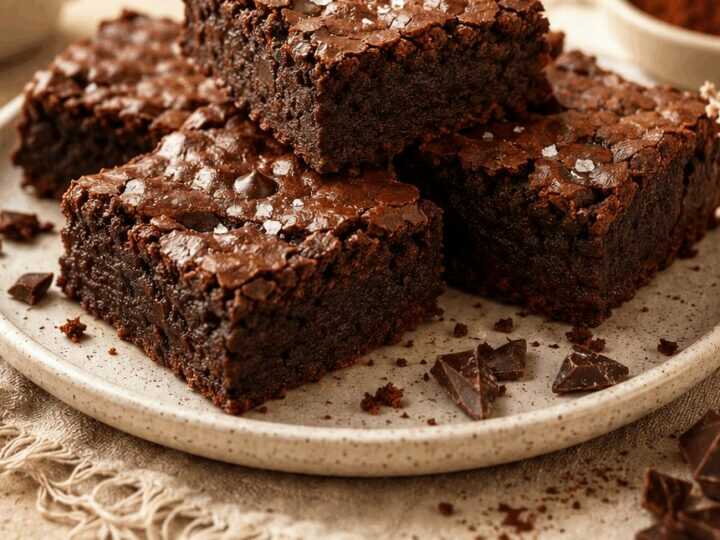 Lust auf unwiderstehliche vegane Brownies? Hier ist das Rezept!