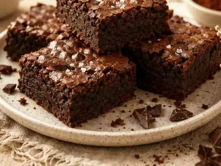 Lust auf unwiderstehliche vegane Brownies? Hier ist das Rezept!