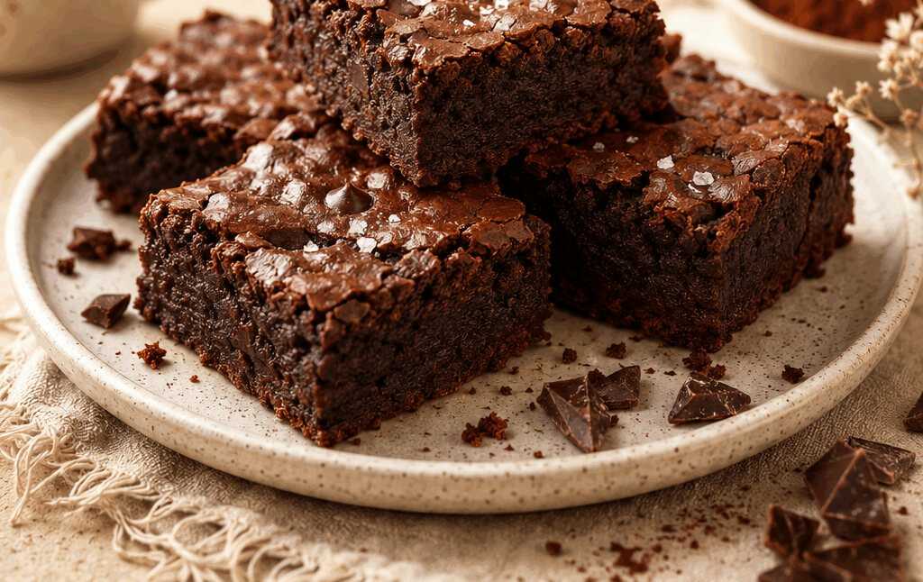 Lust auf unwiderstehliche vegane Brownies? Hier ist das Rezept!