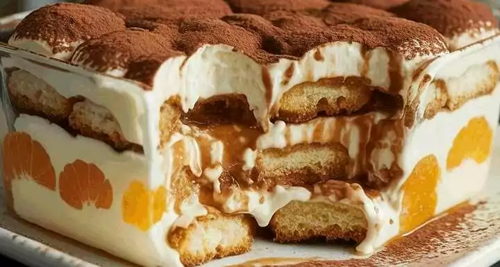 Mache ich 2x die Woche, Mandarinen Tiramisu in 5 Minuten zubereitet