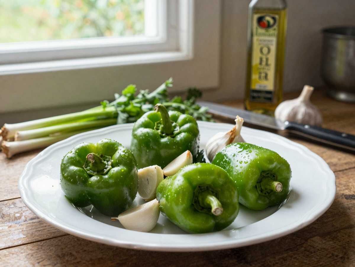 Magischer Tomatensalat – Eine Geschmacksexplosion für den Sommer – während der Zubereitung