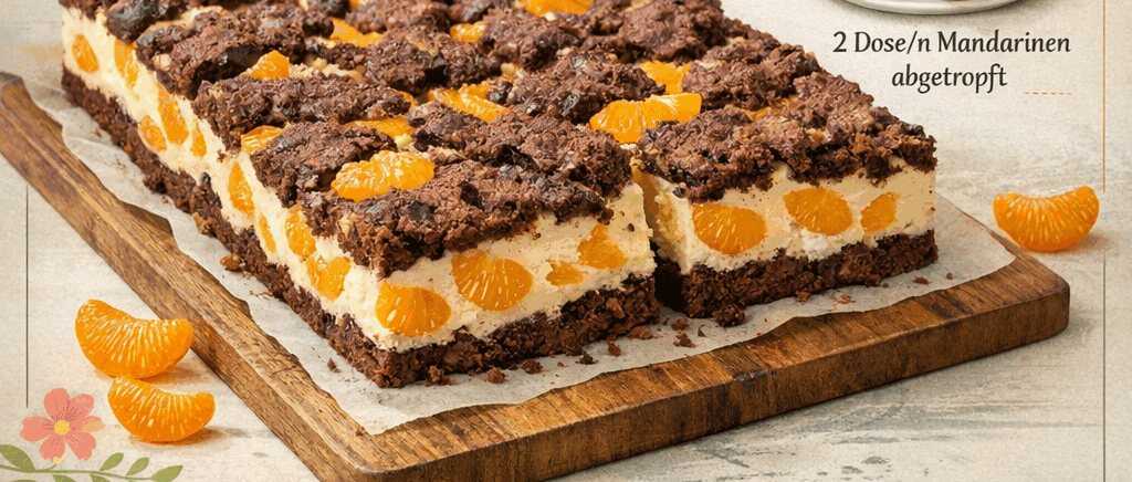 Mandarinen Zupfkuchen Rezept