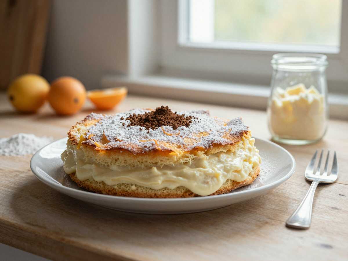 Mandarinen Zupfkuchen Rezept: Dieser saftige Blechkuchen wird Ihr Osterfest verzaubern! – während der Zubereitung