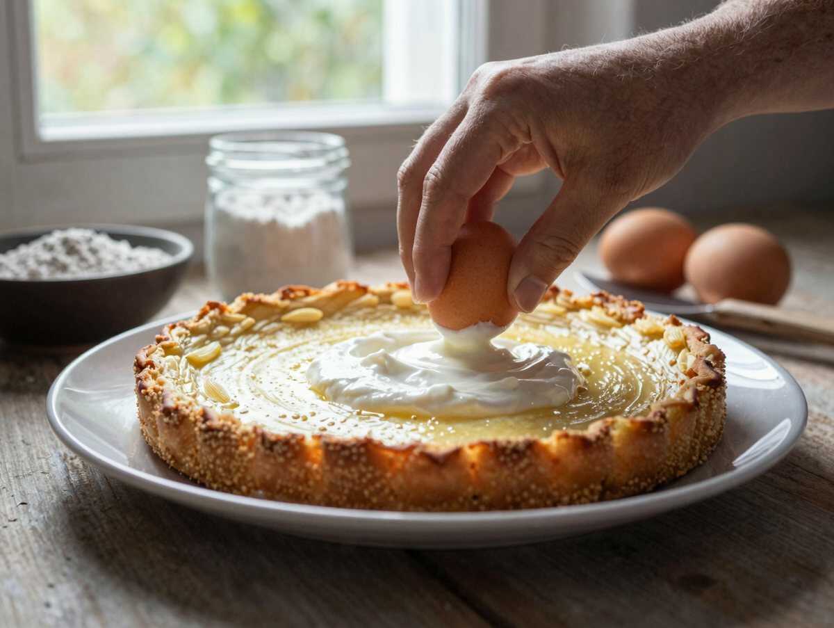 Mandarinenkuchen im Handumdrehen: In nur 5 Minuten fertig! – während der Zubereitung
