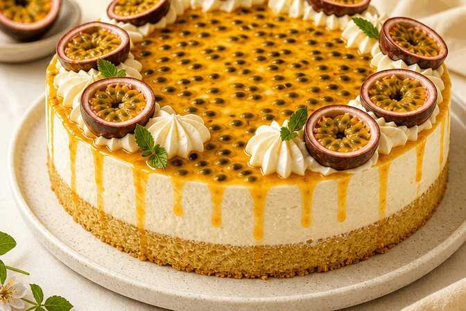 Maracuja-Joghurt-Torte: Das unwiderstehliche Rezept, das du probieren musst!