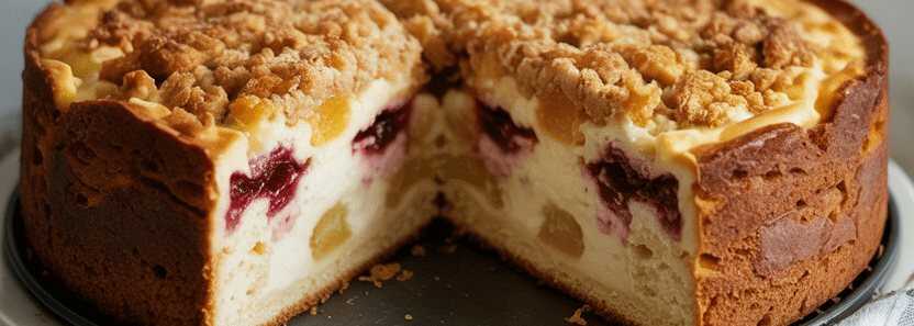 Megacremiger Quarkkuchen in 5 Minuten bereit fur den Ofen