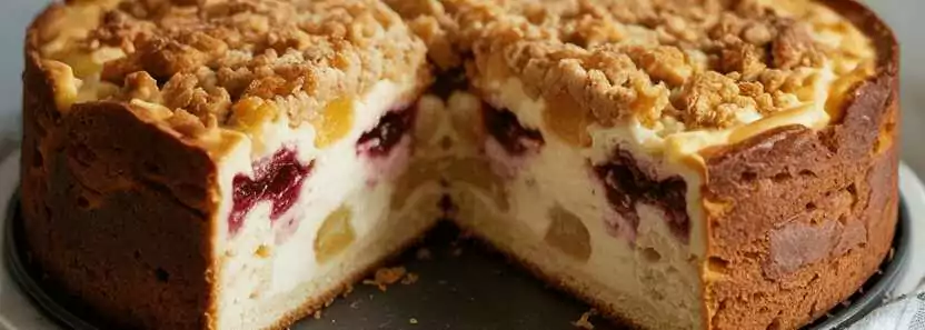 Megacremiger Quarkkuchen in 5 Minuten bereit fur den Ofen
