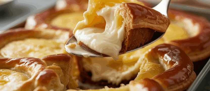 Mini Nusshörnchen mit 200 g Doppelrahmfrischkäse