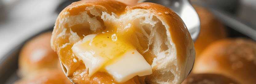 Mini-Hefebrötchen aus dem Airfryer – so sieht es fertig aus