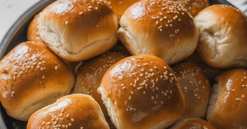 Mini-Hefebrötchen aus dem Airfryer