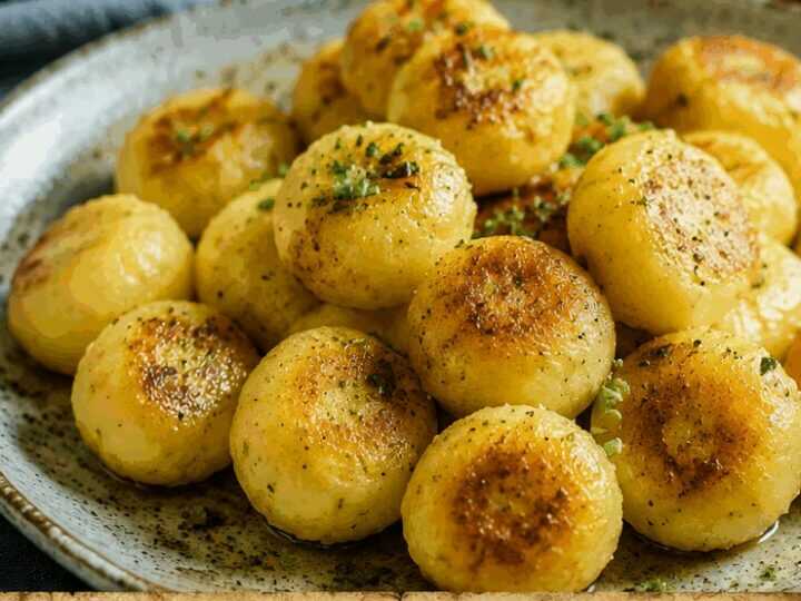 Mini-Kartoffelklöße für den Sonntagsbraten, einmal probiert, immer wieder gemacht