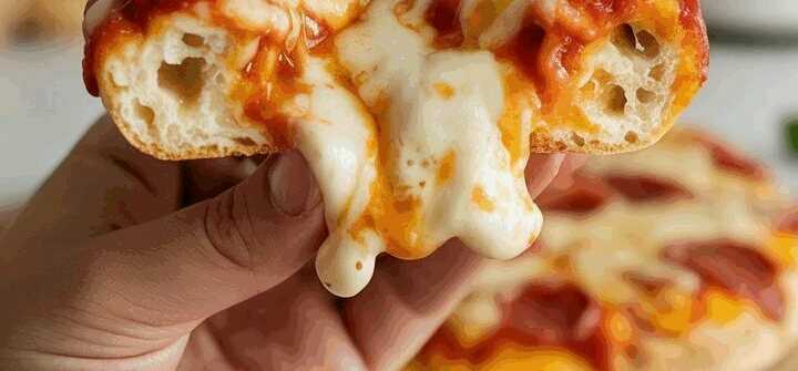 Mini-Pizza aus der Heißluftfritteuse