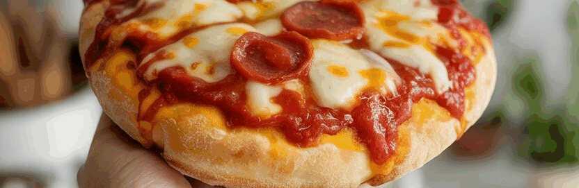 Mini-Pizza aus der Heißluftfritteuse – so sieht es fertig aus