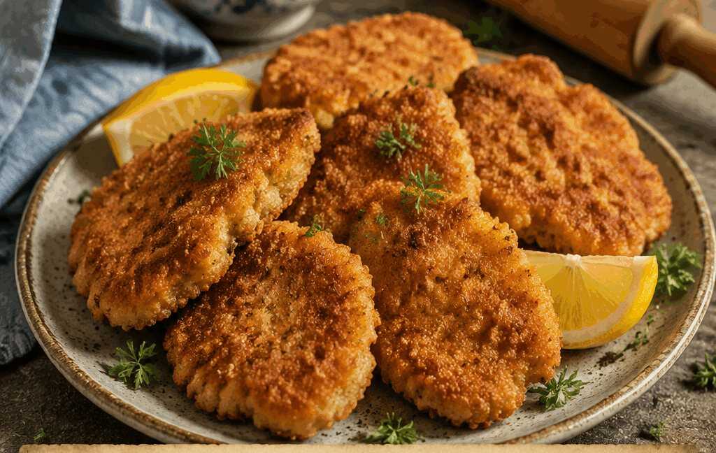 Mini-Schnitzel fürs Partybuffet aus dem Airfryer – Omas Küche im Schnelldurchlauf