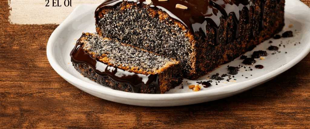 Mohnkuchen ganz einfach ohne Mixer zubereiten: Entdecke unser Tassenrezept! – so sieht es fertig aus
