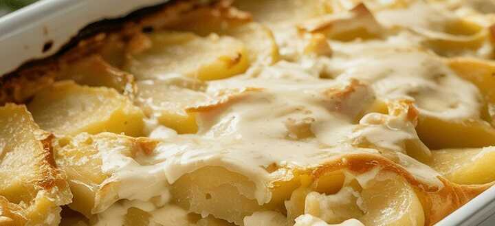 Nehmen Sie 2 große Kartoffeln & 200 ml Kefir fur das essen