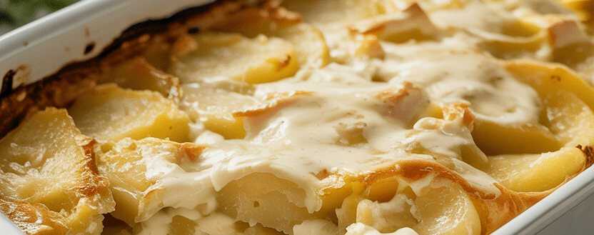 Nehmen Sie 2 große Kartoffeln & 200 ml Kefir fur das essen