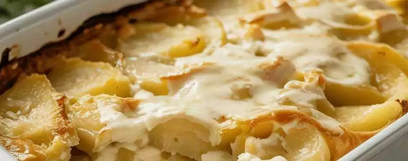 Nehmen Sie 2 große Kartoffeln & 200 ml Kefir fur das essen