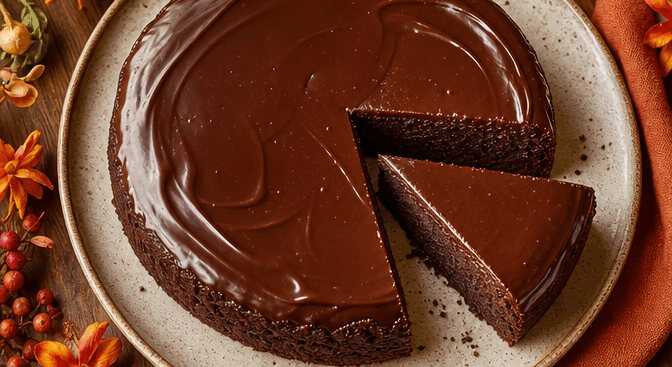 Niederländischer Schokokuchen, der auf der Zunge zergeht!